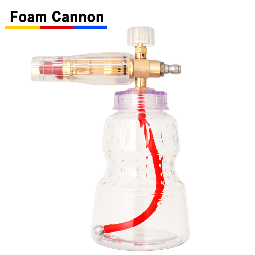 Pressure Washer Foam Gun - 전문가용 알루미늄 폼 캐논 1/4인치 퀵