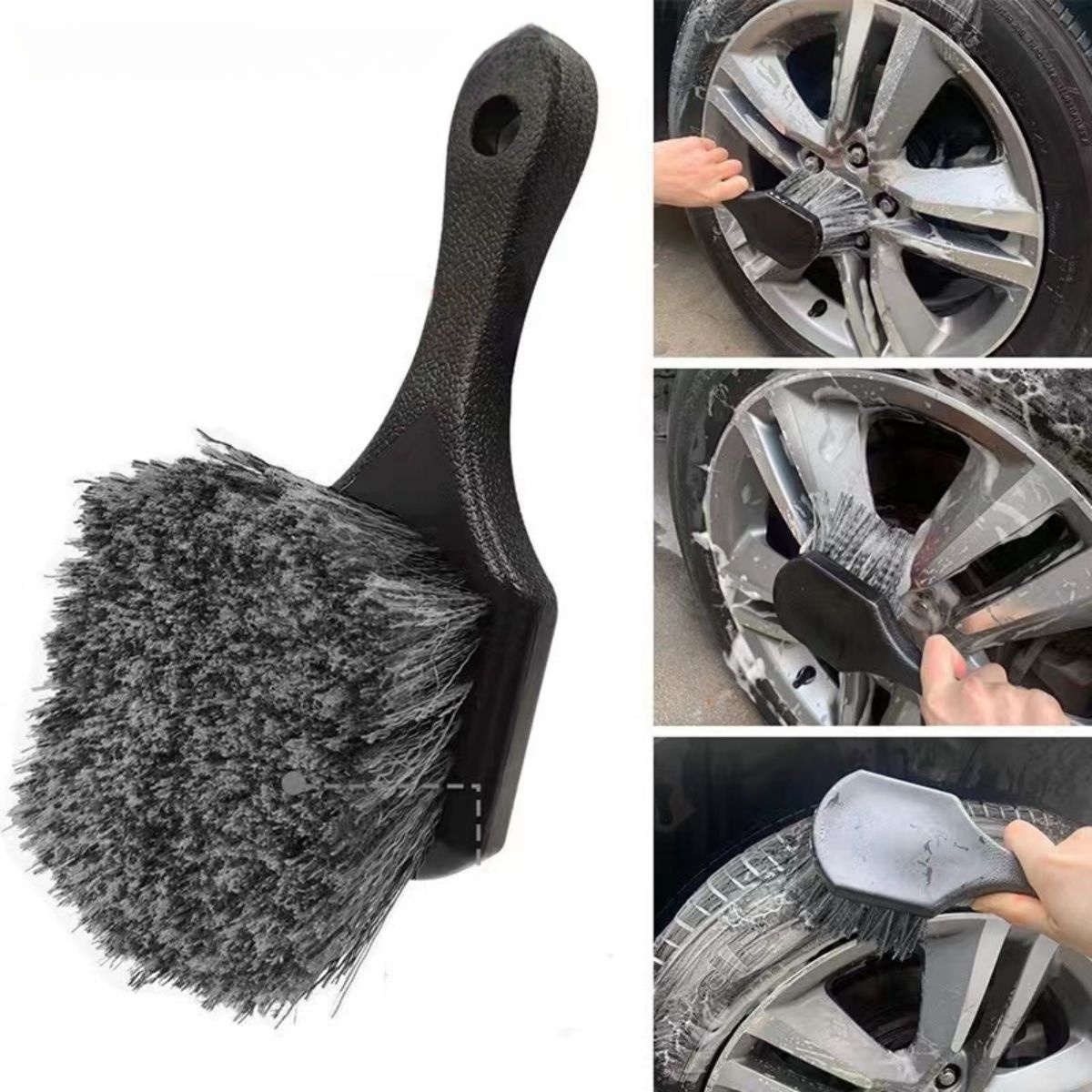자동차 휠 세척 브러쉬 디테일 브러쉬 짧은 손잡이 타이 - Car Cleaning Brush 리뷰 및 가격