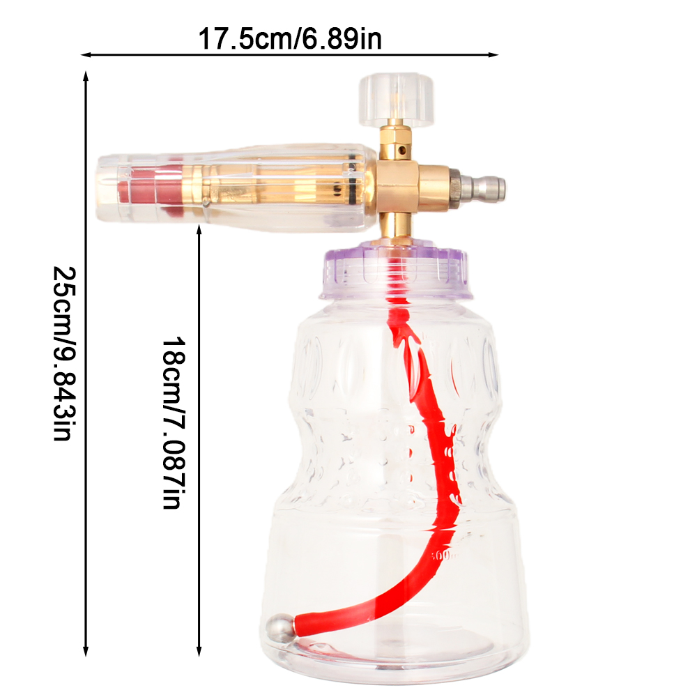 전문가용 알루미늄 폼 캐논 1/4인치 퀵 커넥트 스노우 - Pressure Washer Foam Gun 리뷰 및 가격