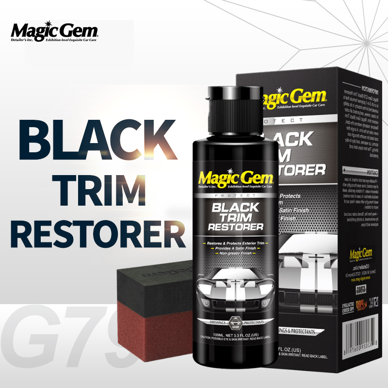 자동차 고무용 플라스틱 복원제, 오래 지속되는 농축 액 - Trim Restorer Plastic 리뷰 및 가격